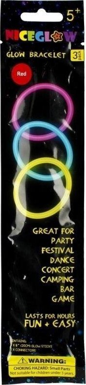Bransoletka fluo 3szt