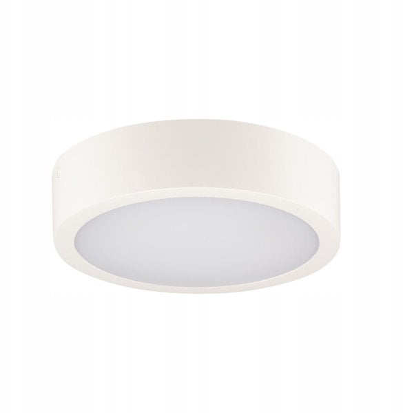Lampa sufitowa Kanlux Plafon LED z czujnikiem DABER 8-13W CCT SE W Ø25 max 1510lm barwa neutralna/ciepła IP66 IK10 IIkl. biały 39021