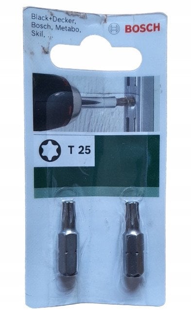 BIT T25 25MM 1/4 HEX