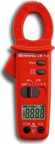 Benning Miernik prądu BENNING CM 1-2 cęgowy z akcesoriami