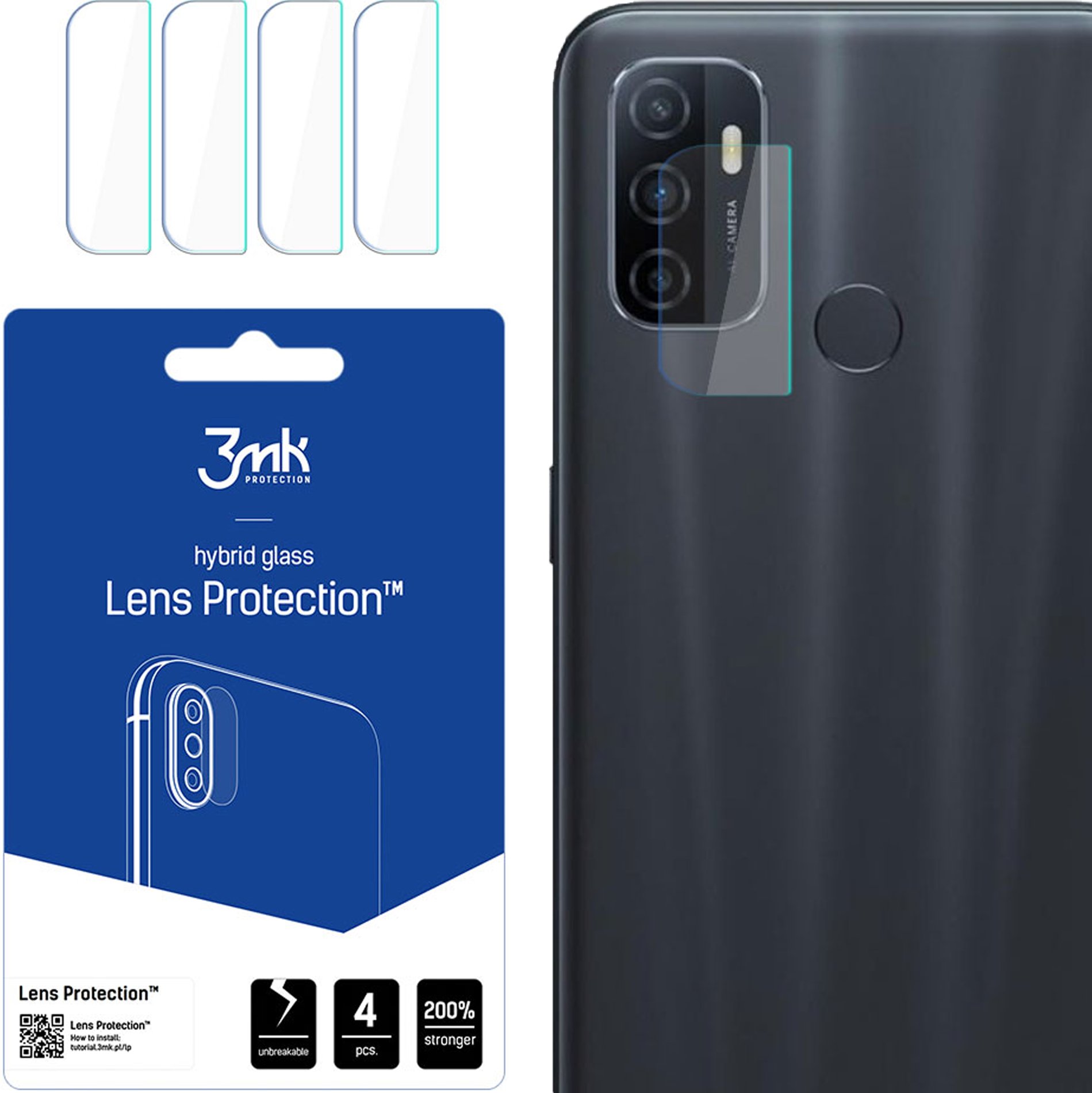 OPPO A33 2020 - 3MK LENS PROTECTION