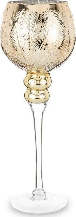 Triton Świecznik Dekoracyjny szklany KIELICH Na Tealight