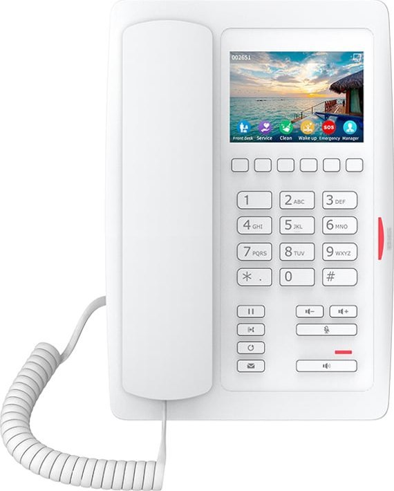 Telefon Fanvil Fanvil H5W telefon VoIP Biały 2 linii LCD Wi-Fi