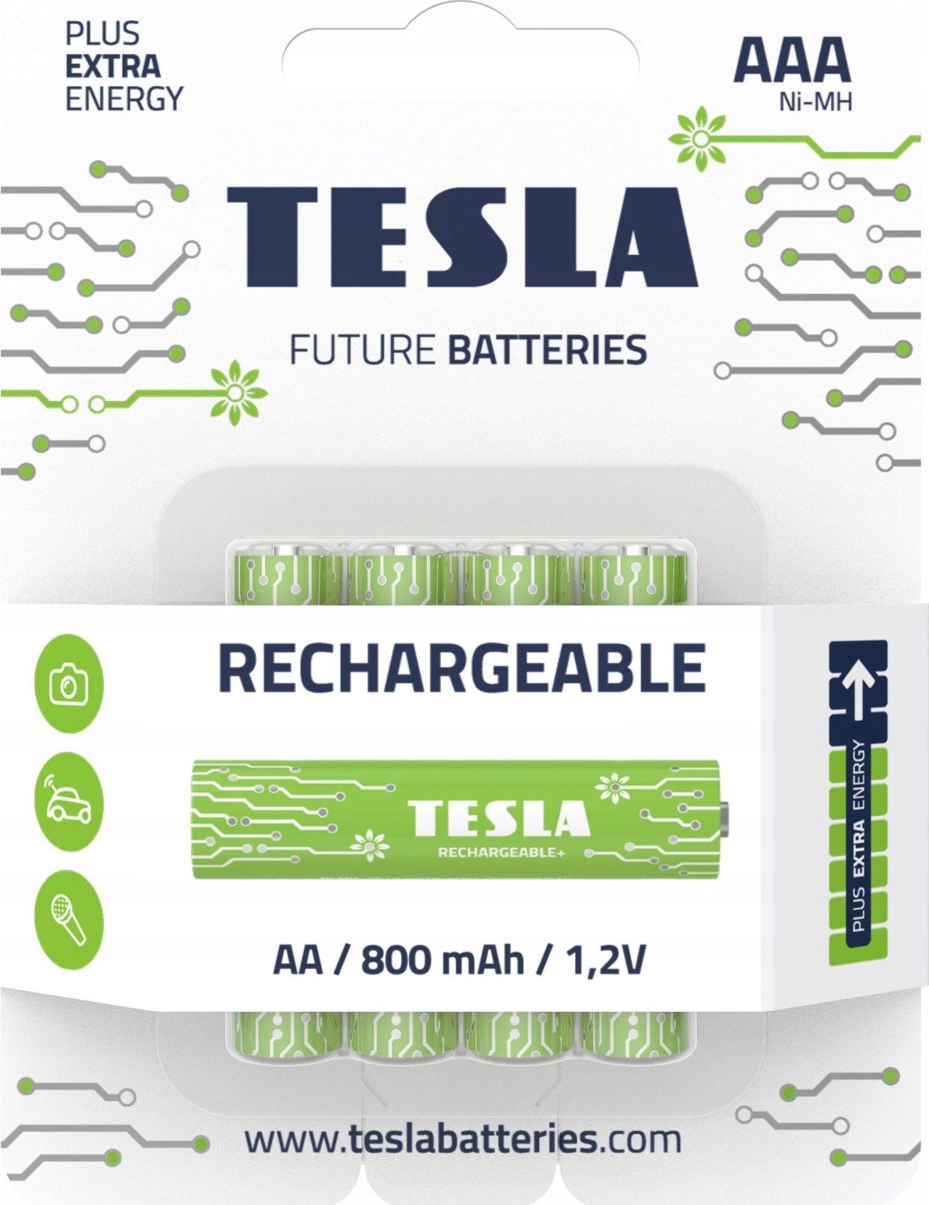 Tesla TESLA AAA RECHARGEABLE+[4x36]