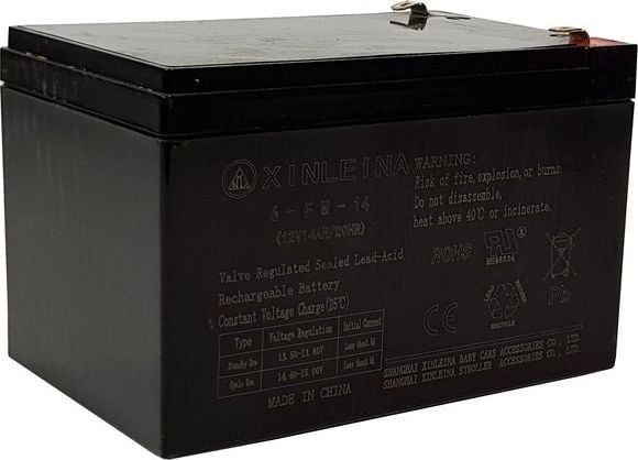 Lean Cars Akumulator Żelowy do auta na akumulator 12V 14Ah