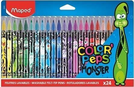 Maped Flamastry Colorpeps Monster 24 kolory