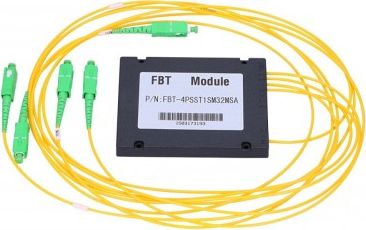 ExtraLink EXTRALINK 1:4 FBT COUPLER 70:10:10:10 SC/APC 2.0MM 1M ABS BOX