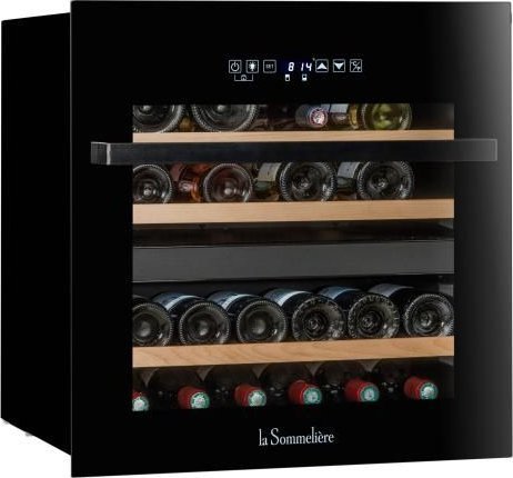 Chłodziarka do wina La Sommeliere LSBI36BDZ - winiarka do zabudowy w słupku o pojemności do 36 butelek wina