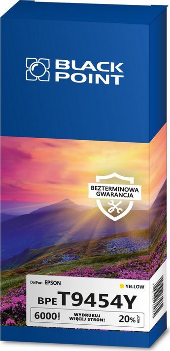 Toner Black Point BLACK POINT BPET9454Y zamiennik EPSON T9454 (yellow)