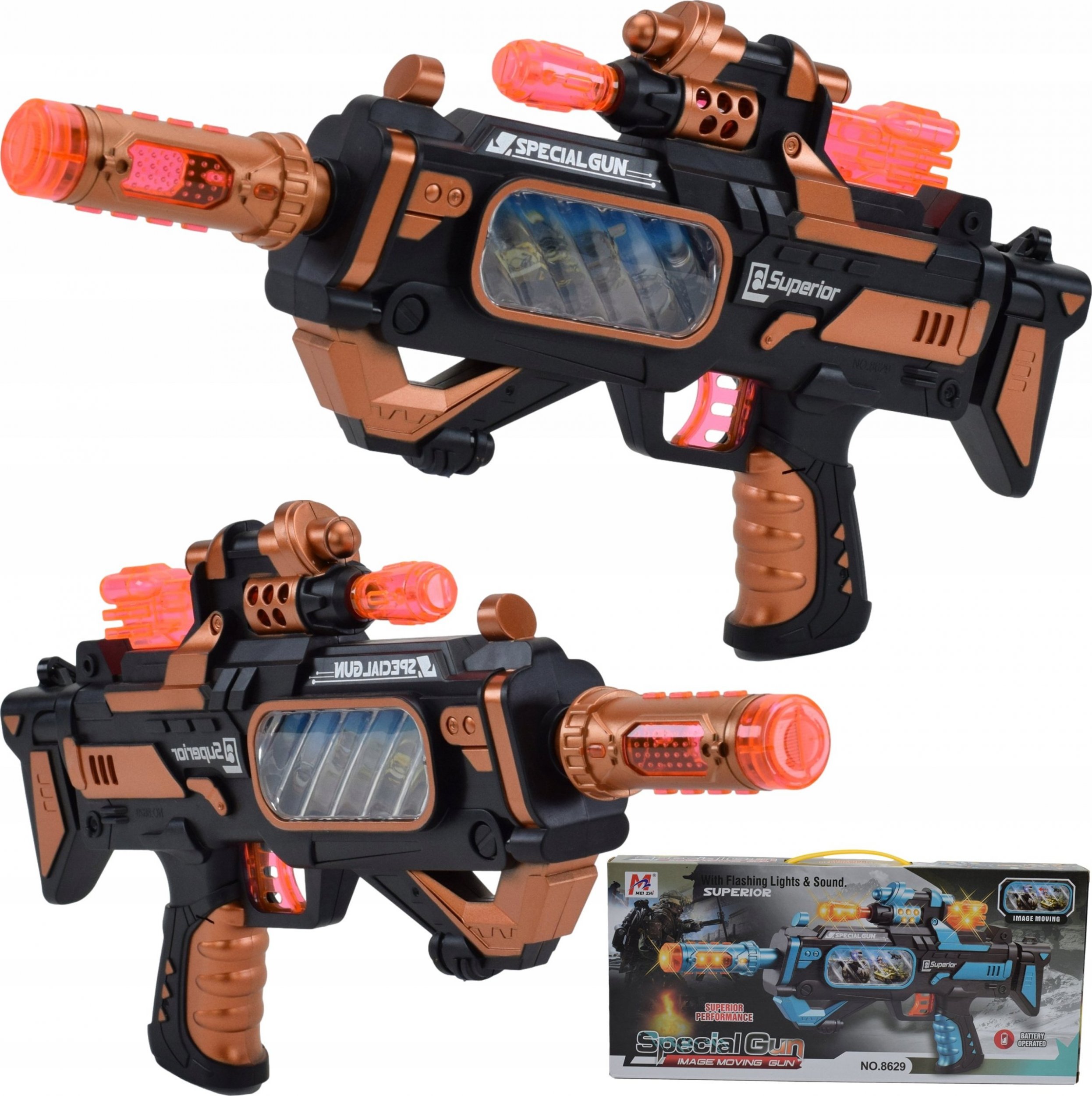 Skleplolki DLA DZIECI DŹWIĘKOWY KARABIN SYGNAŁOWY PISTOLET