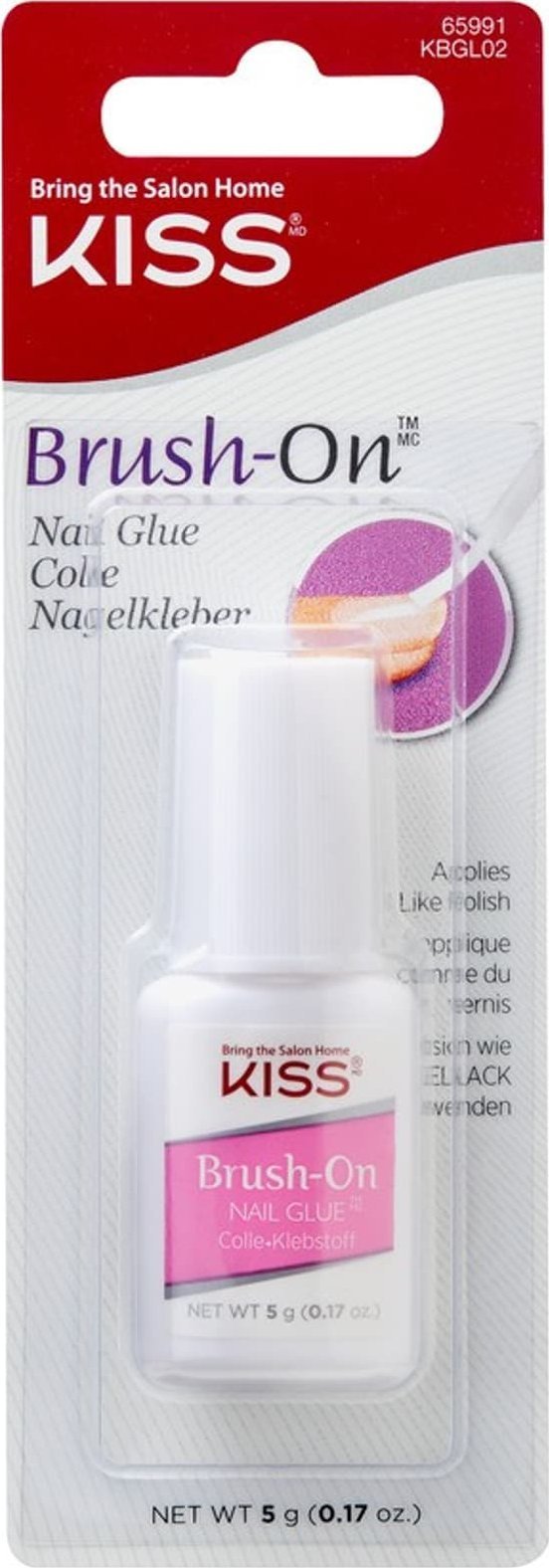Kiss KISS Klej do paznokci z pędzelkiem 5g