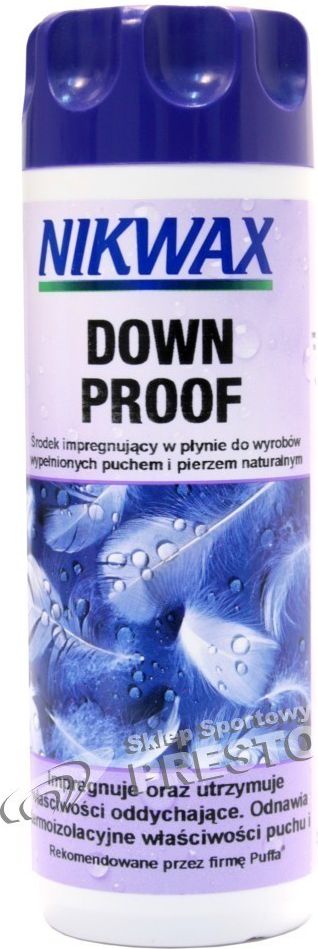 Nikwax Środek impregnujący Down Proof do odzieży 300 ml