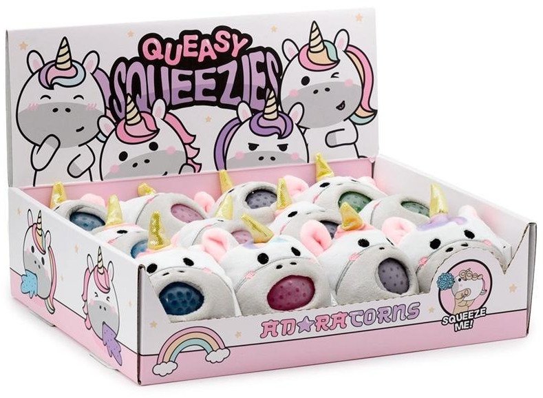 Rozciągliwa zabawka do ściskania Jednorożec mix EDUKAMP