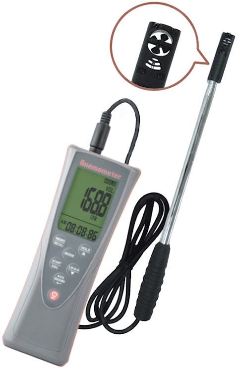 Wielofunkcyjny termoanemometr AZ 89053