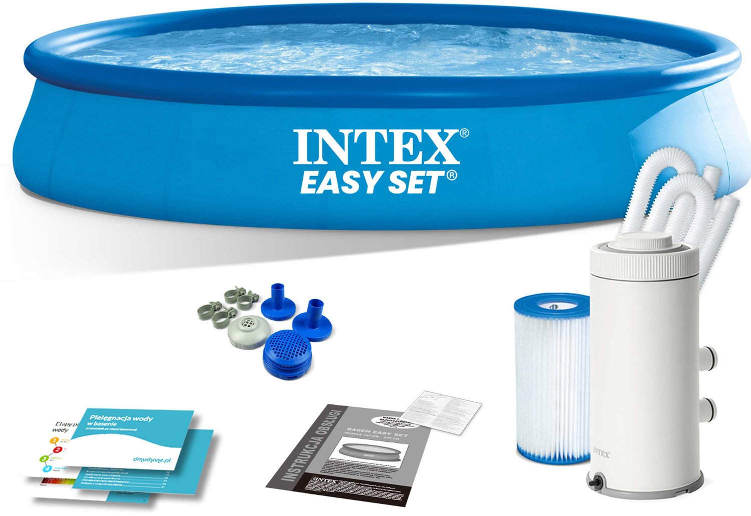 Intex Basen rozporowy Easy Set 457cm (28158)