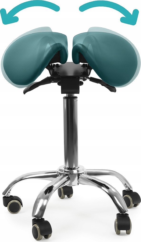 Spacetronik Ergonomiczny hoker regulowany siodło SELLA szary