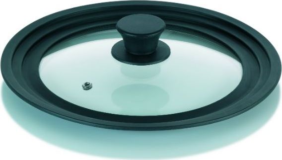 pokrywa do patelni Concetta 24 cm szkło przezroczyste/czarne