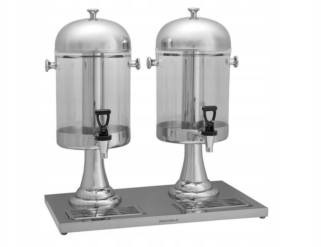 Dyspenser do soku 2x8 l, 555x350x600 mm | PRESTONA, P51028