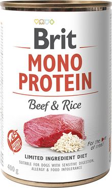 Brit Mono Protein Beef&Rice puszka 400g