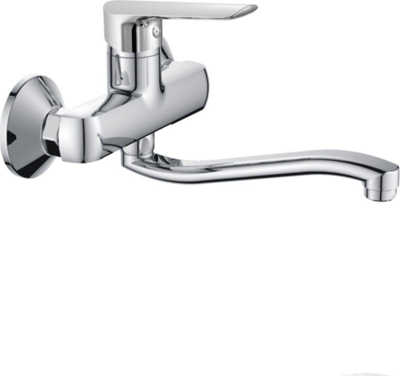 Bateria kuchenna Sotbe Malselva ścienna chrom (MAL-SKW-70298848)