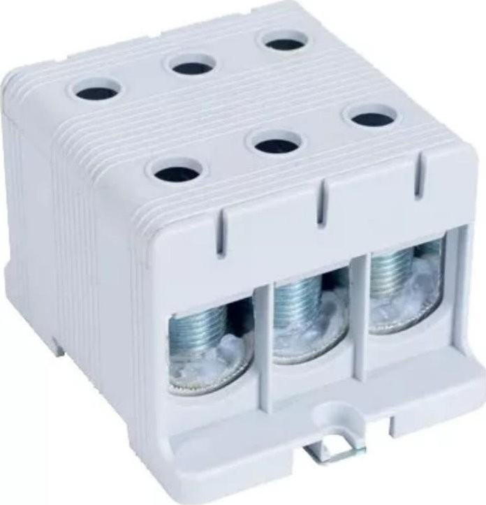 Tracon Electric Złączka kompaktowa na szynę, szara 6-50mm2 FLEAL-50/3