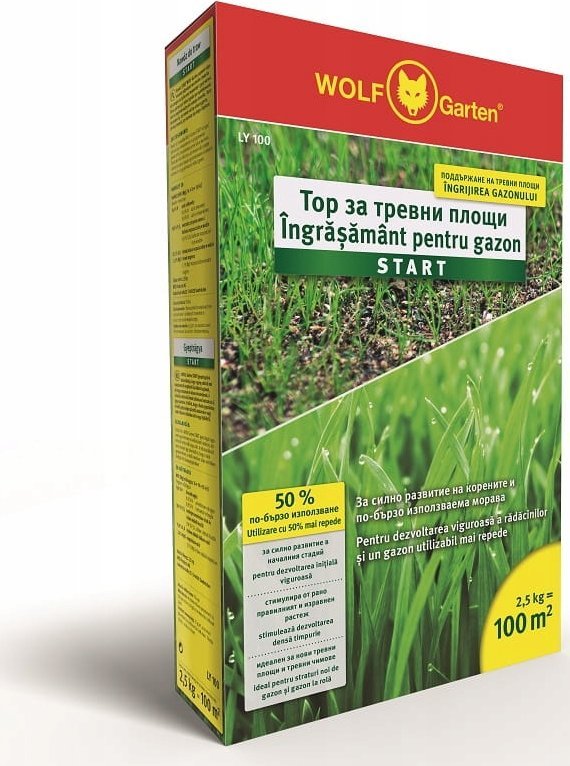 Sourcing WOLF GARTEN LAWST STARTER FERTILIZER 100 M2 LY 100