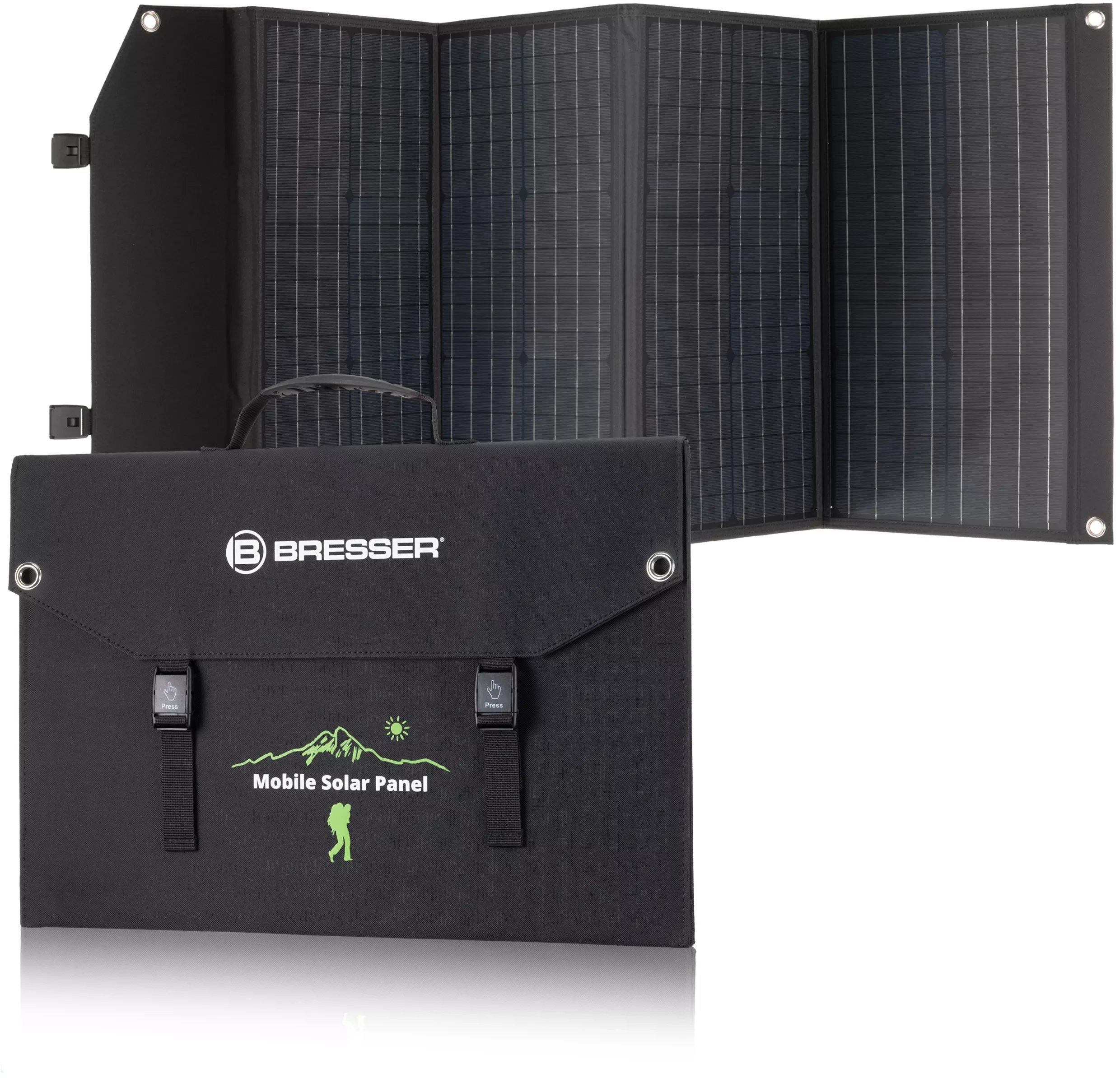 Bresser Mobile Solar Panel 120W mit USB