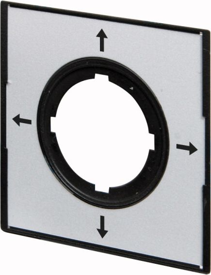 Eaton Tabliczka opisowa aluminium kwadratowa STRZAŁKI GÓRA/DÓŁ LEWO/PRAWO M22-XCK1 (279434)