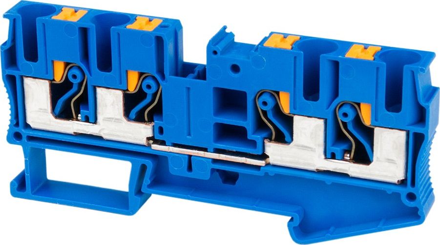 Phoenix Contact Złączka szynowa 6mm2 4-przewodowa 1P Przelotowa Zaciskowa Phoenix Contact 8138