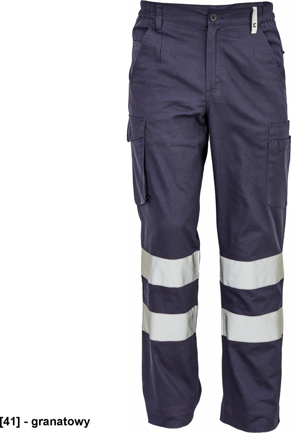 CERVA HUELVA - spodnie reflex - szary 62