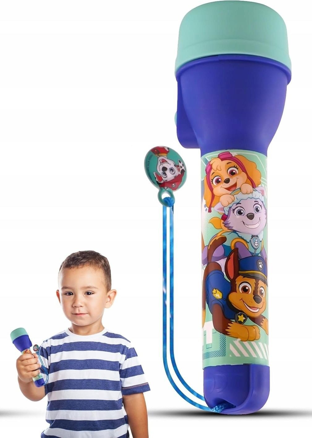 Latarka Lampka Dla Dziecka Dziecięca Psi Patrol Paw Patrol 3.5m Mocna Lekka / Pw19946