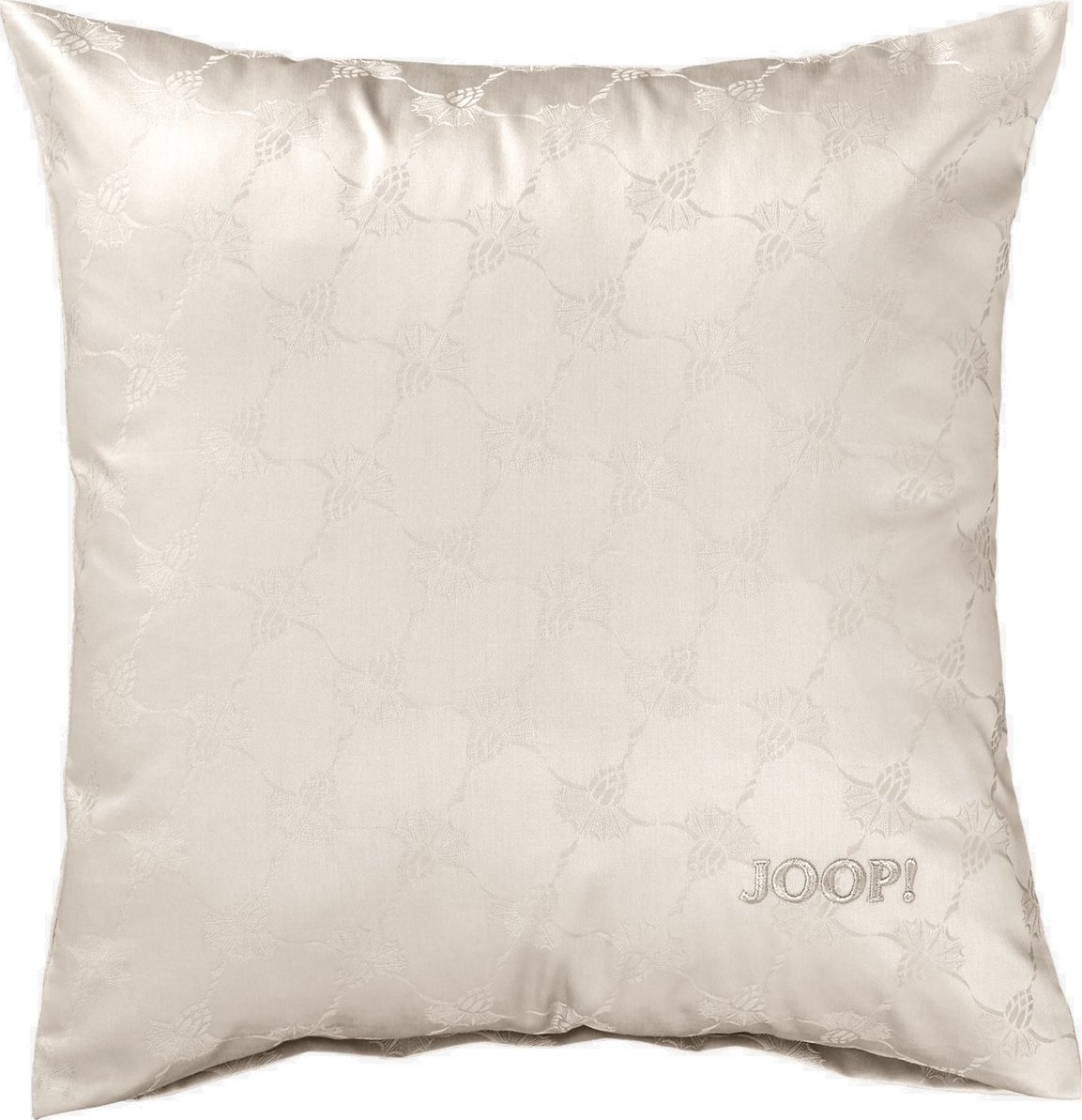 Joop! Poszewka satynowa 40x40 cm Cornflower 4020-7 ecru