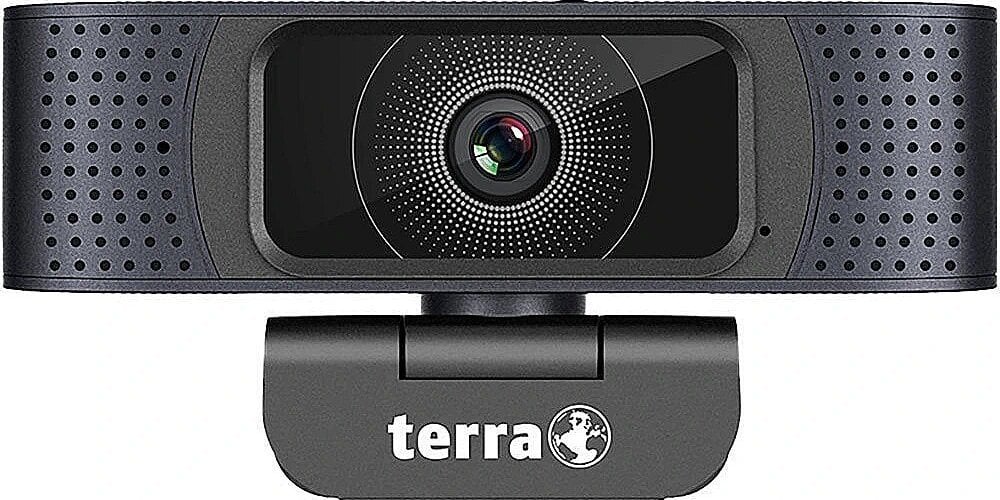 Kamera internetowa Terra TERRA Webcam Slide 2 mit Schieber (C1919) Full-HD, Auto Focus, Stereo Mic, Privacy Slider