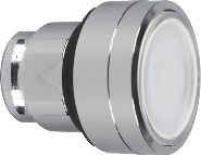 Schneider Electric Napęd przycisku biały z podświetleniem bez samopowrotu (ZB4BH013)