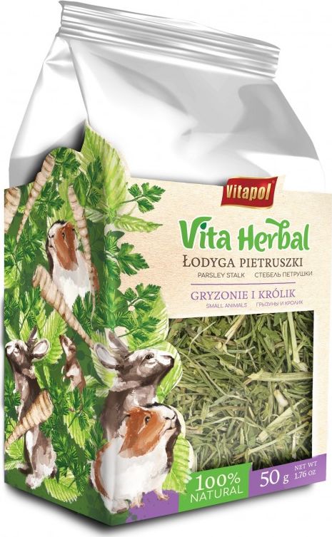 Vitapol Vita Herbal dla gryzoni i królika, łodyga pietruszki, 50g