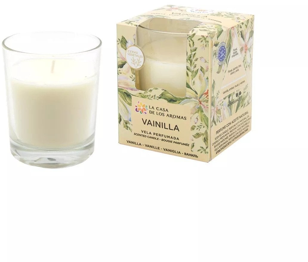 LA CASA DE LOS AROMAS_Świeca zapachowa Wanilia 140g