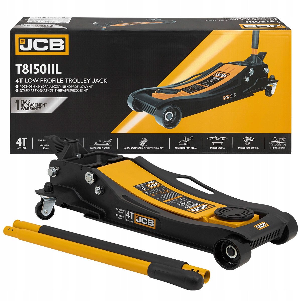 JCB DŹWIGNIK "ŻABA" 4T 96 - 595mm