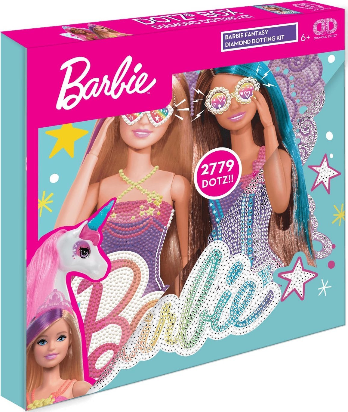DIAMOND DOTZ DIAMOND DOTZ BARBIE FANTASY DOTZ BOX