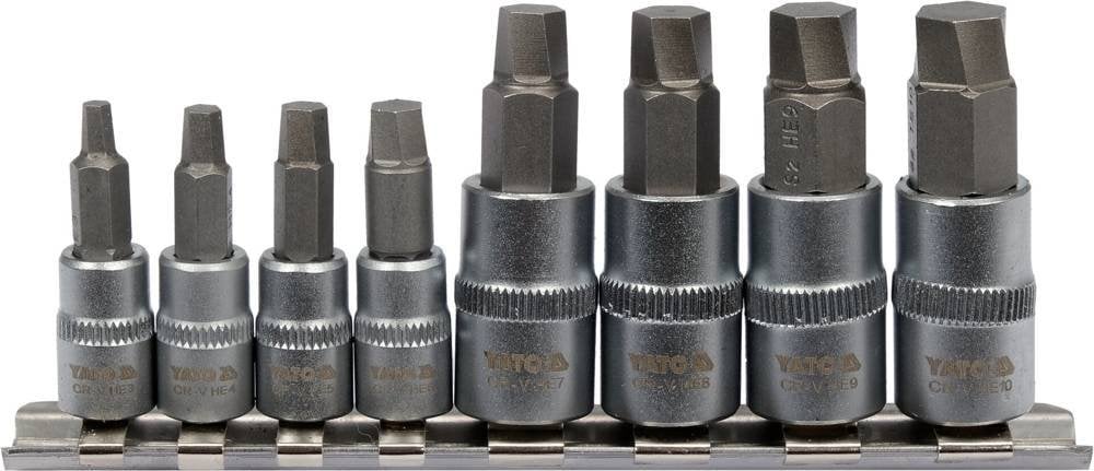 ZESTAW BITÓW DO OBROBIONYCH ŚRUB HEX, 8SZT.