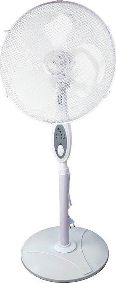 Wentylator Dedra Wentylator stojący 16"" z pilotem biały
