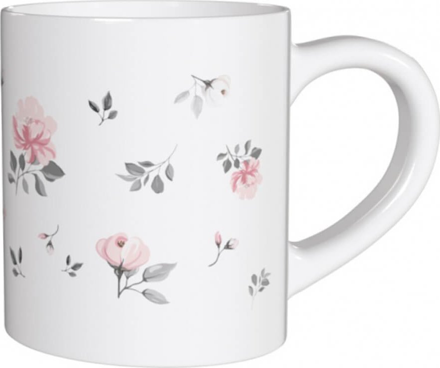 Cup&You Kubek różany ogród - uroczy gadżet zestaw do parzenia herbaty prezent podarunek na każdą okazję, na dzień mamy, dla dziewczyny siostry