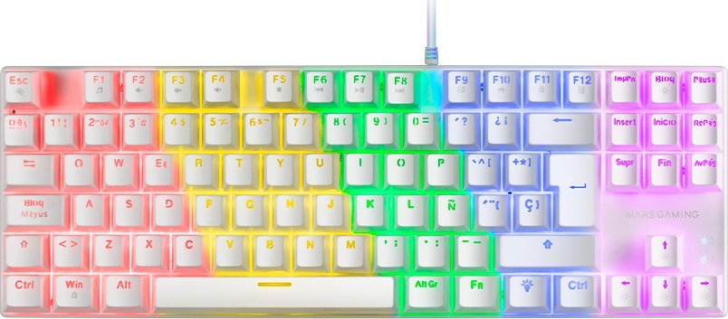 Mars Gaming MK80 Gaming Mechanical Keyboard RGB / Brown Switch / US