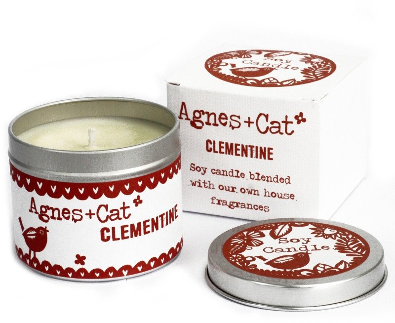 Świeca w puszce - Clementine