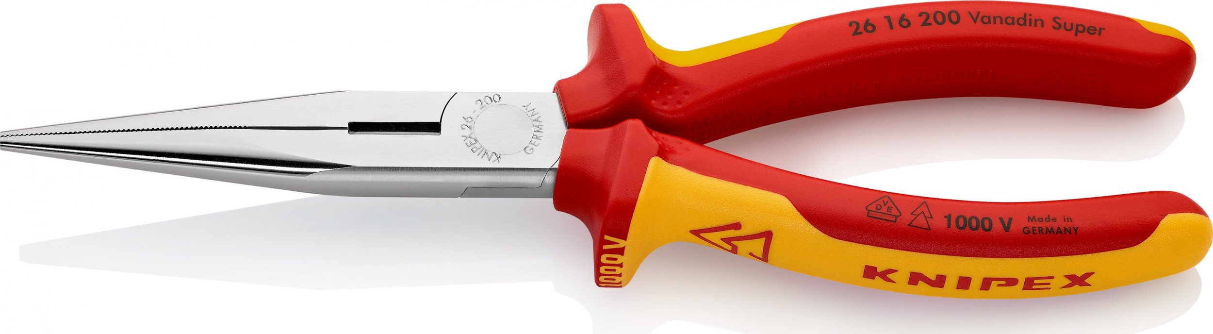 Knipex Szczypce tnące półokrągłe 200mm izolowane (26 16 200)