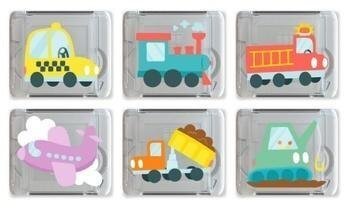 Kostki sensoryczne świecące w wodzie 6szt