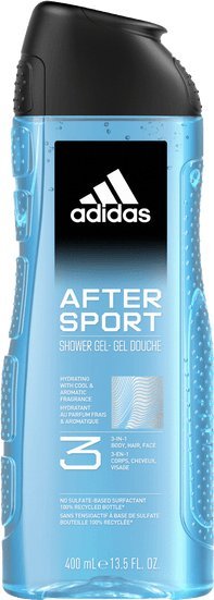 Adidas Adidas After Sport Żel do mycia 3w1 dla mężczyzn 400ml