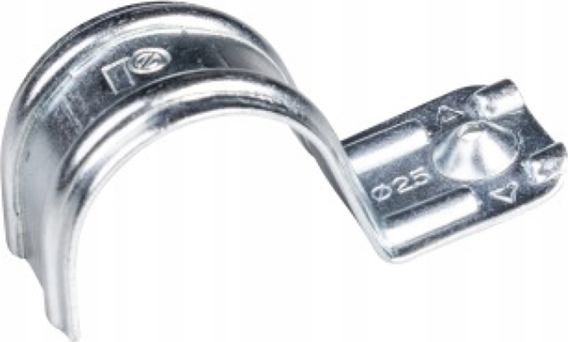 Rawlplug Uchwyt stalowy do rur i kabli, ocynkowany, średnica 25 mm