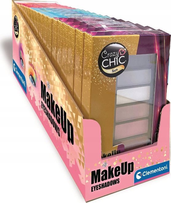 Clementoni Crazy chic Paletka cieni 18851 p36 mix cena za 1 szt