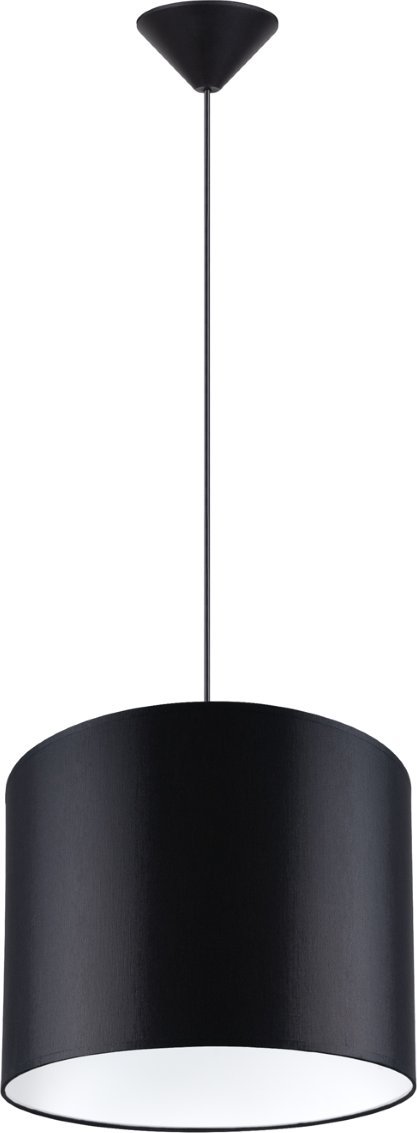 Lampa wisząca Sollux Lighting SOLLUX Lampa wisząca NOVA 30 czarna 1 x E27 SL.1405