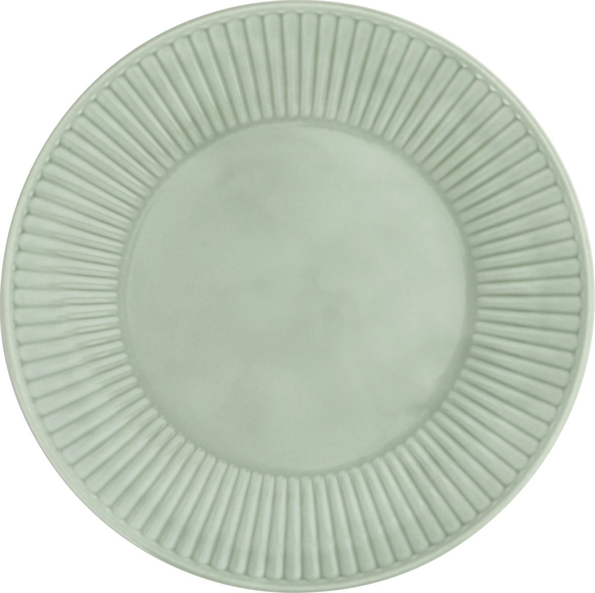 Ćmielów Talerz płytki obiadowy 26 cm Dalia Zielona